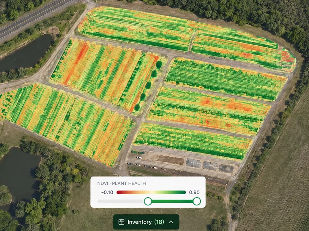 Plant health maps